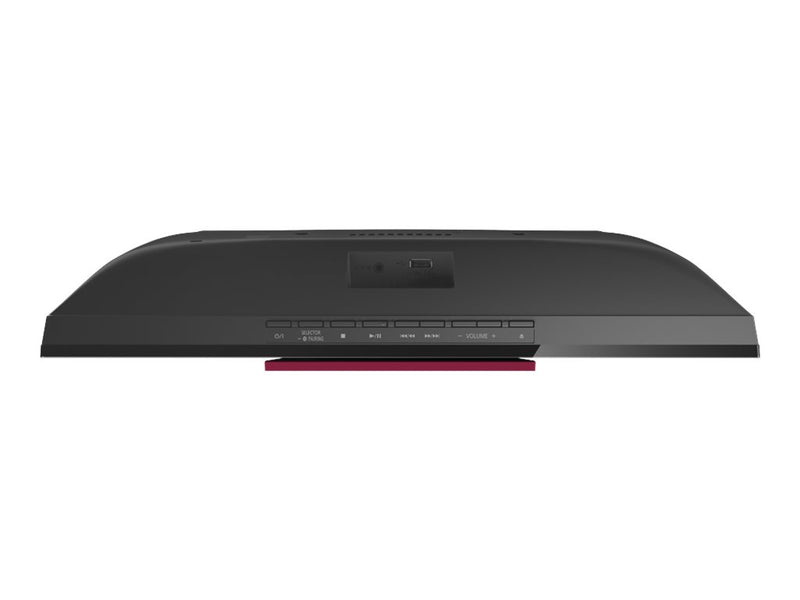 Panasonic Micro HiFi System – DAB+ Radio, Bluetooth, rot