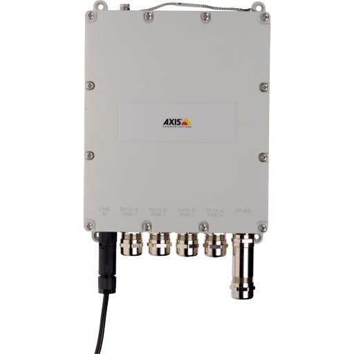 AXIS Outdoor PoE Switch – 4 Anschlüsse, Stangenmontage