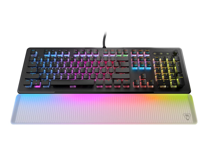 TURTLE BEACH Gaming-Tastatur – RGB-Beleuchtung, leise Tasten