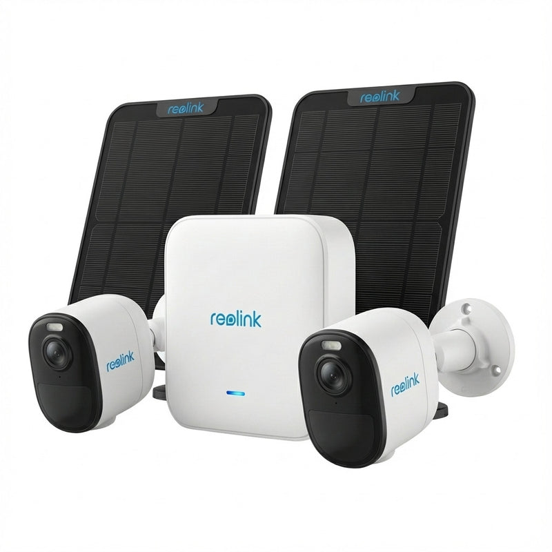 Reolink Überwachungskamera-Set – Kabellos mit Solarpanel