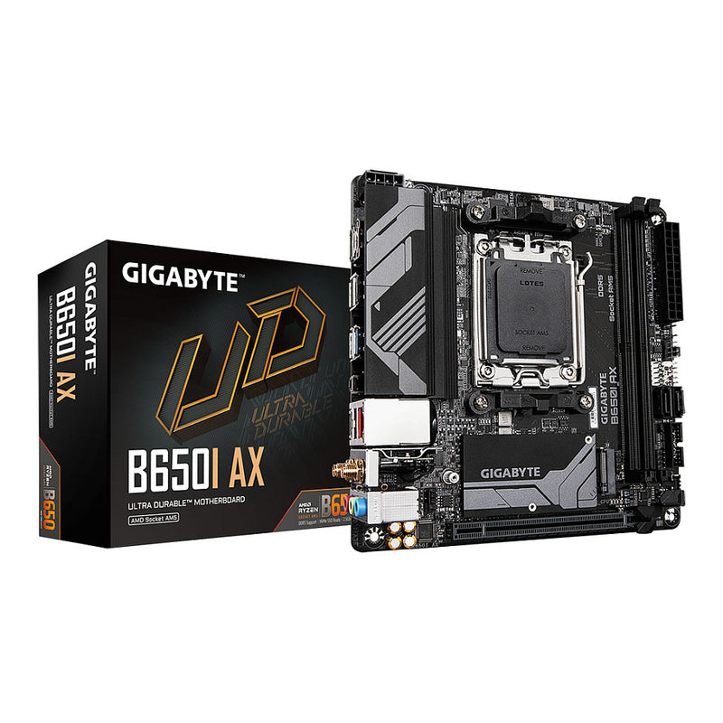 GIGABYTE Mini-ITX Motherboard – Wi-Fi 6E, Bluetooth