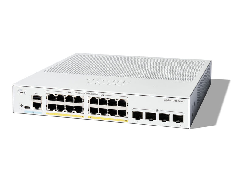 Cisco Netzwerk-Switch – 16 Ports, Power over Ethernet