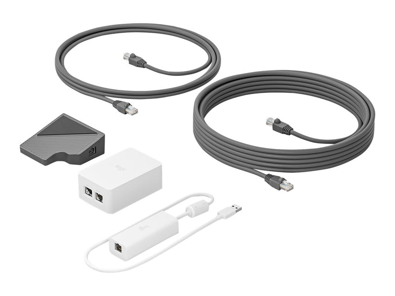 Logitech Cat5e Kit – Für flexible Konferenzraum-Installationen