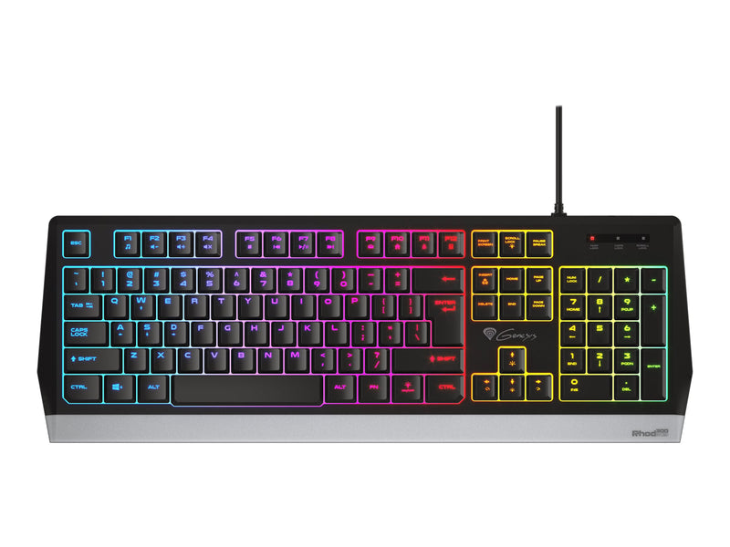 GENESIS Gaming-Tastatur – RGB-Beleuchtung, USB-Anschluss