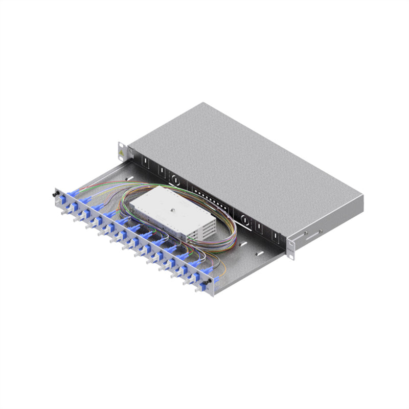 Easylan Glasfaserkabelkiste – Rack-montierbar, 24 Ports