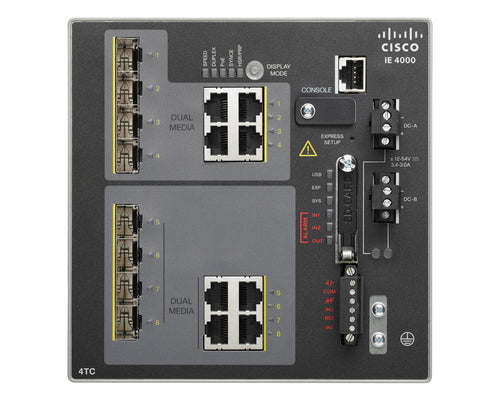 Cisco Industrial Switch – 8 Anschlüsse, einfache Verwaltung
