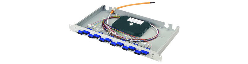 Telegärtner Glasfaser-Patchpanel – 6 Ports für schnelle Netzwerke