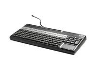 HP POS USB-Tastatur – mit Magnetstreifenleser für Einzelhandelssysteme