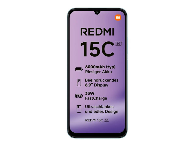 Xiaomi Redmi 15C Smartphone – 5G, 128 GB Speicher