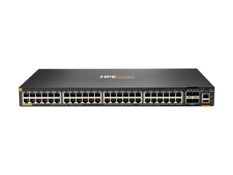 HPE Aruba Netzwerk-Switch – 48 Anschlüsse, PoE+ Unterstützung