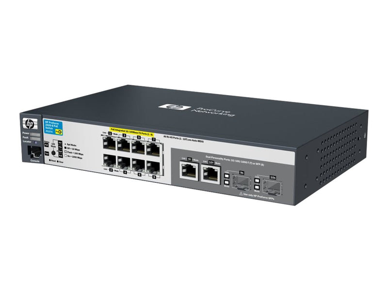 HP Enterprise 8-Port Switch – PoE für kleine Unternehmen
