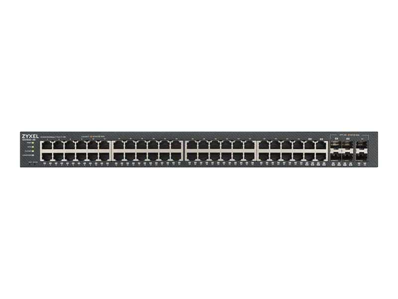 Zyxel 48-Port Netzwerk-Switch – Cloud-Management, Gigabit-Geschwindigkeit