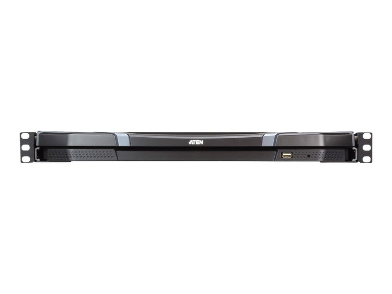 ATEN KVM-Konsole – 18,5" Full HD Display, HDMI, USB, für 19"-Rack