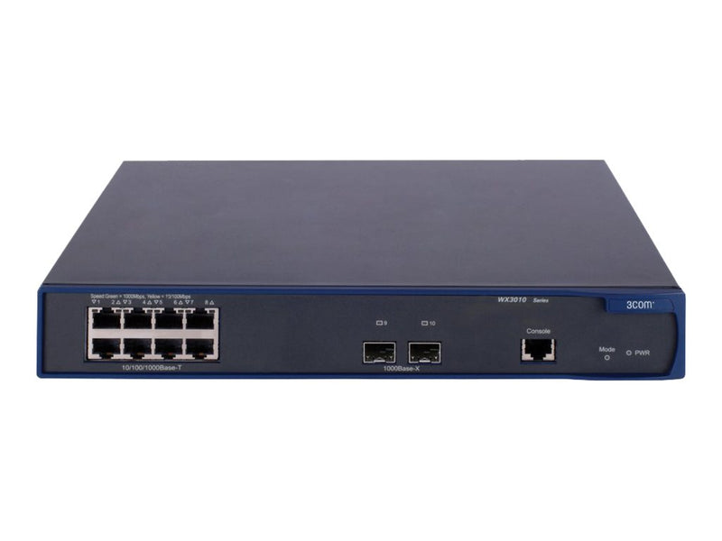 HP Enterprise Wireless Switch – 8 PoE+ Ports, Gigabit Ethernet