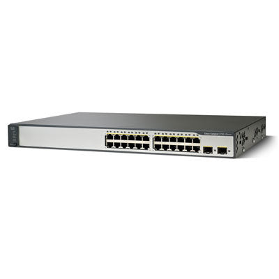 Cisco Netzwerk-Switch – 24 Anschlüsse, Rack-montierbar