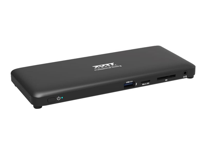 Port USB-C Dockingstation – Dual 4K-Display, Ethernet-Anschluss