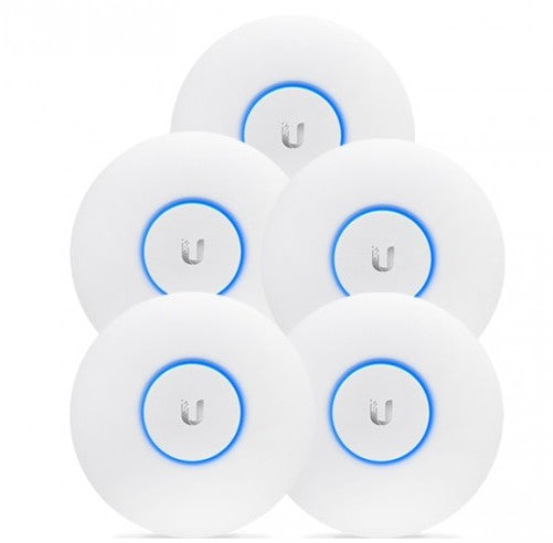 Ubiquiti UniFi AC Pro Accesspoint – WLAN für drinnen & draußen, 5er-Pack