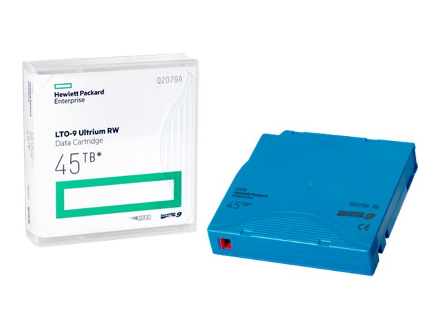 HP LTO-9 Ultrium Eco Pack – 20 Bänder, 18 TB Speicher pro Band