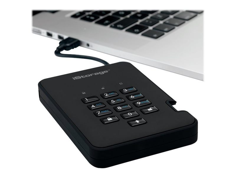 iStorage Externe SSD – 128 GB, verschlüsselt, USB 3.1