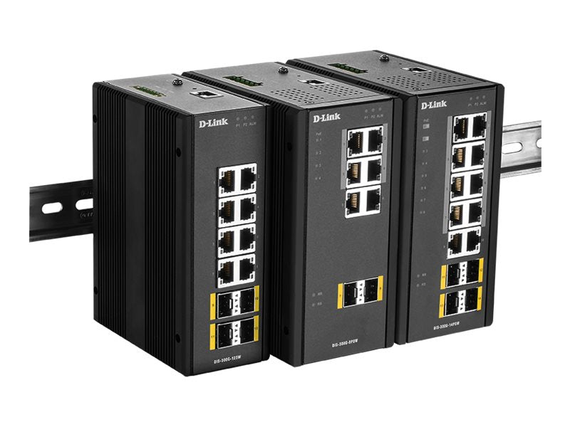 D-Link 8-Port Gigabit Switch – Robust, mit PoE+ für Industrie