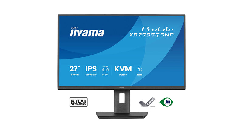 Iiyama 27" Monitor – Quad HD, IPS-Panel