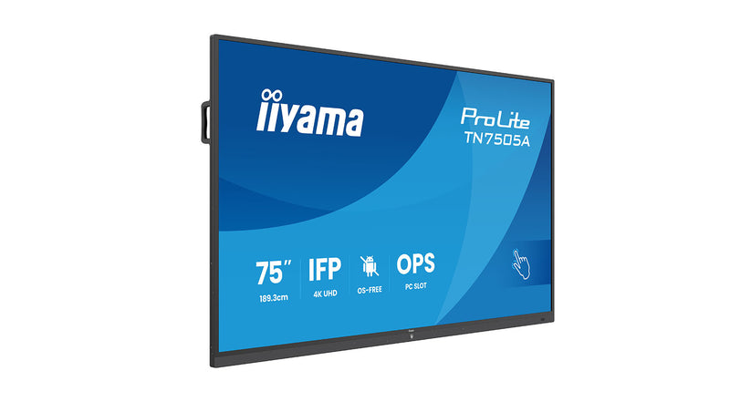 Iiyama 75" Touchscreen-Display – 4K UHD, interaktiv