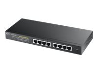 Zyxel 8-Port Netzwerk-Switch – PoE+ für einfache Stromversorgung