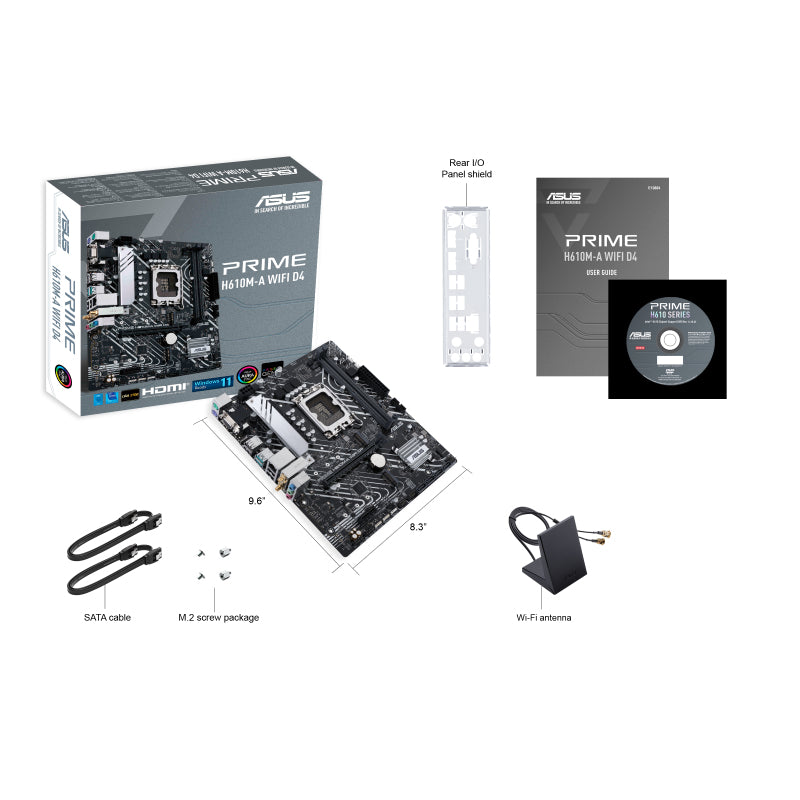 ASUS Mainboard – WLAN, Unterstützung für Intel Prozessoren