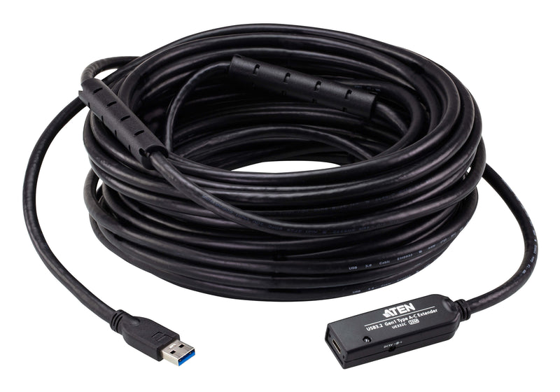 ATEN USB 3.2 Verlängerungskabel – 20 m, Typ A zu Typ C
