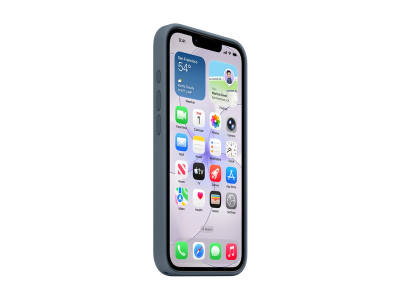 Apple Silikonhülle für iPhone 17e – MagSafe, Ankerblau
