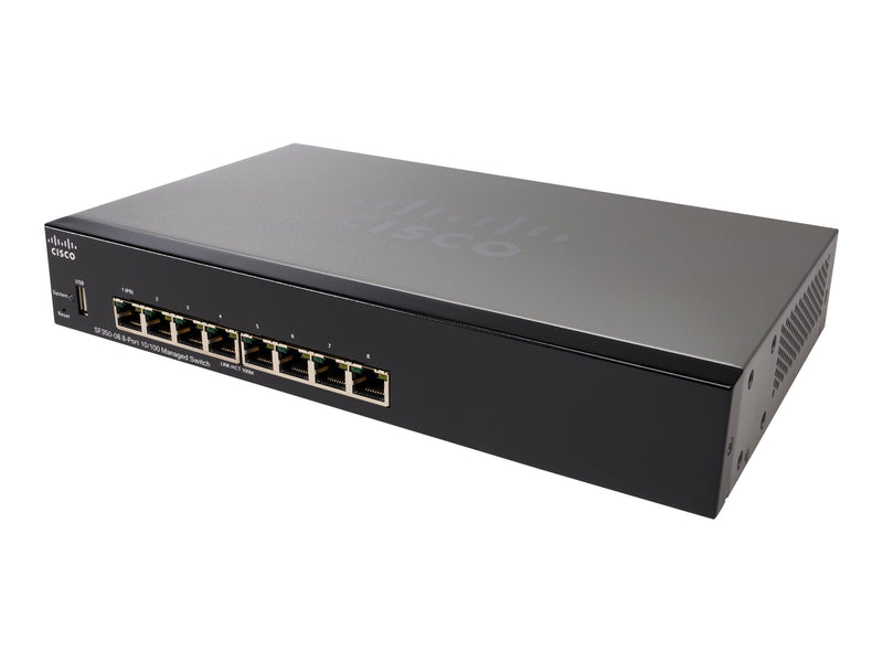 Cisco 8-Port Managed Switch – Für kleine Unternehmen geeignet