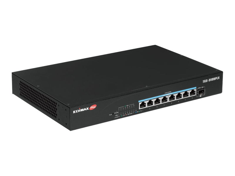 Edimax Netzwerk-Switch – 8 Ports, PoE++ für einfache Verbindung