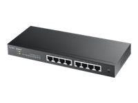 Zyxel 8-Port Netzwerk-Switch – Gigabit-Geschwindigkeit, lüfterlos