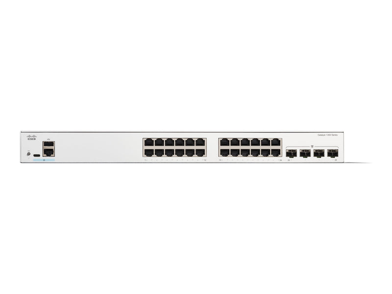 Cisco Netzwerk-Switch – 24 Anschlüsse, Gigabit Ethernet