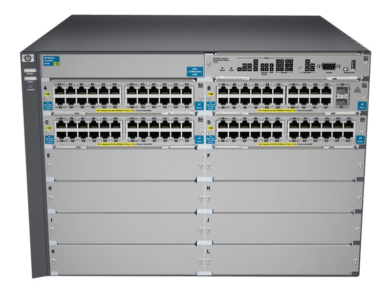 HP Enterprise Netzwerk-Switch – 92 Ports, PoE-Unterstützung