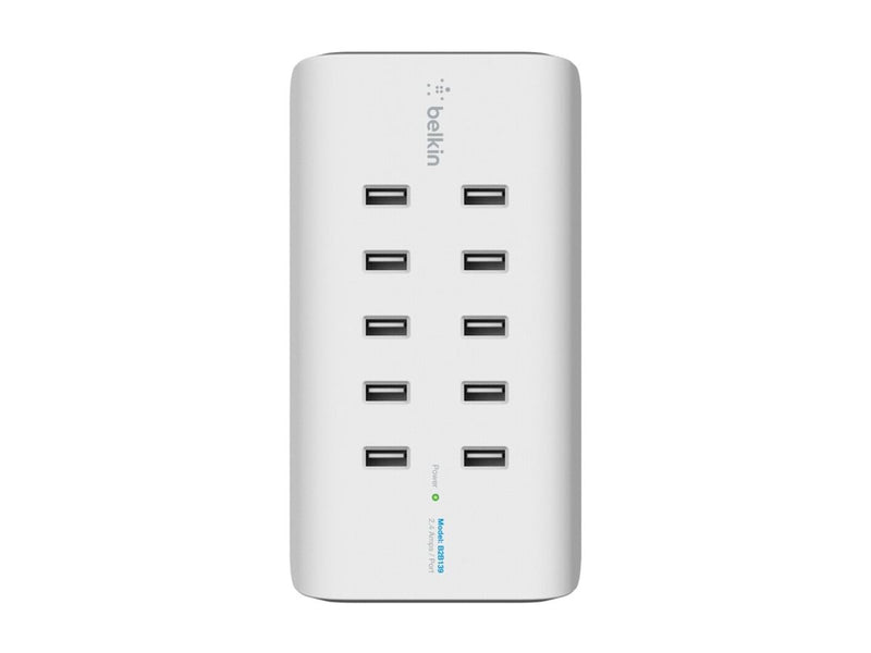 Belkin 10-Port USB-Ladestation – Für Smartphones und Tablets