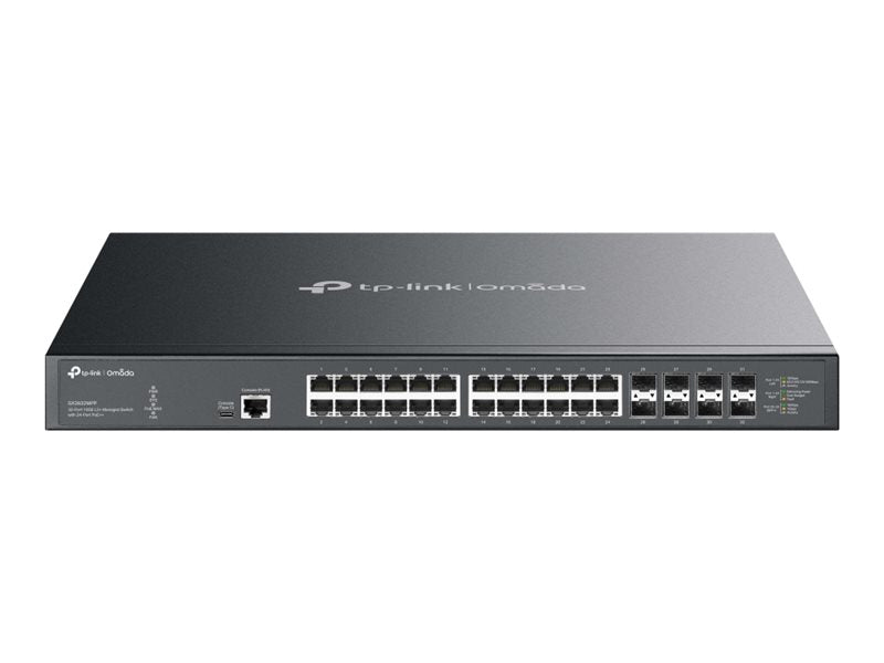 TP-Link 32-Port Managed Switch – 10G Ethernet, PoE++