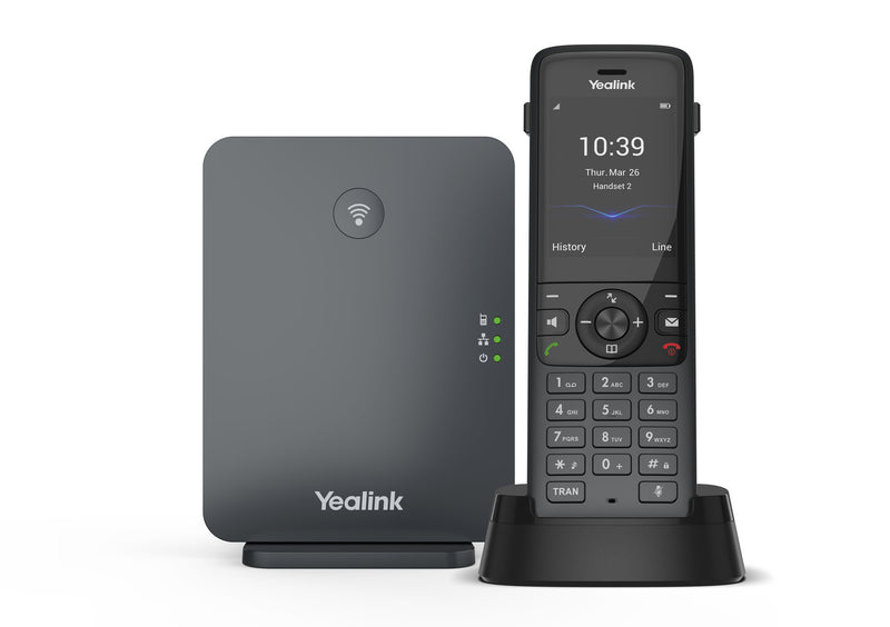 Yealink DECT Telefon – 10 Mobilteile, Bluetooth-fähig