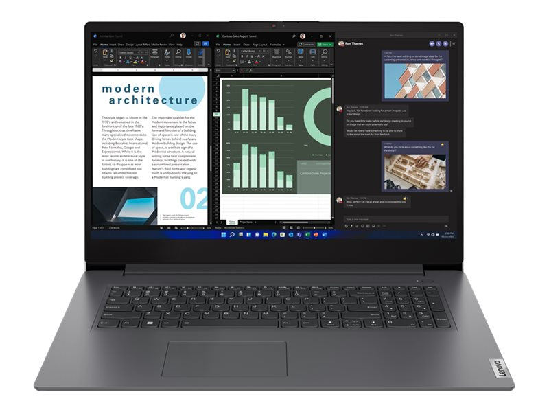 Lenovo 17" Laptop – Intel i5, 512 GB SSD, 8 GB RAM