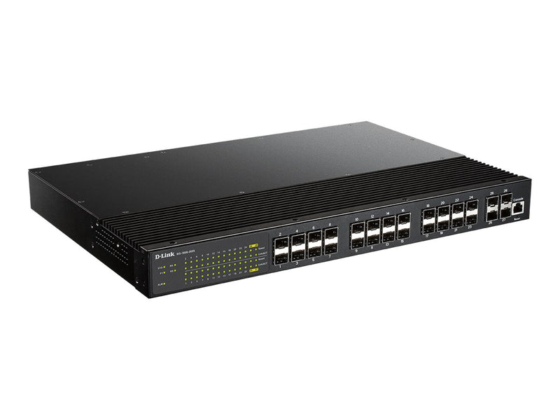 D-Link 28-Port Switch – Gigabit & 10G für schnelles Netzwerk