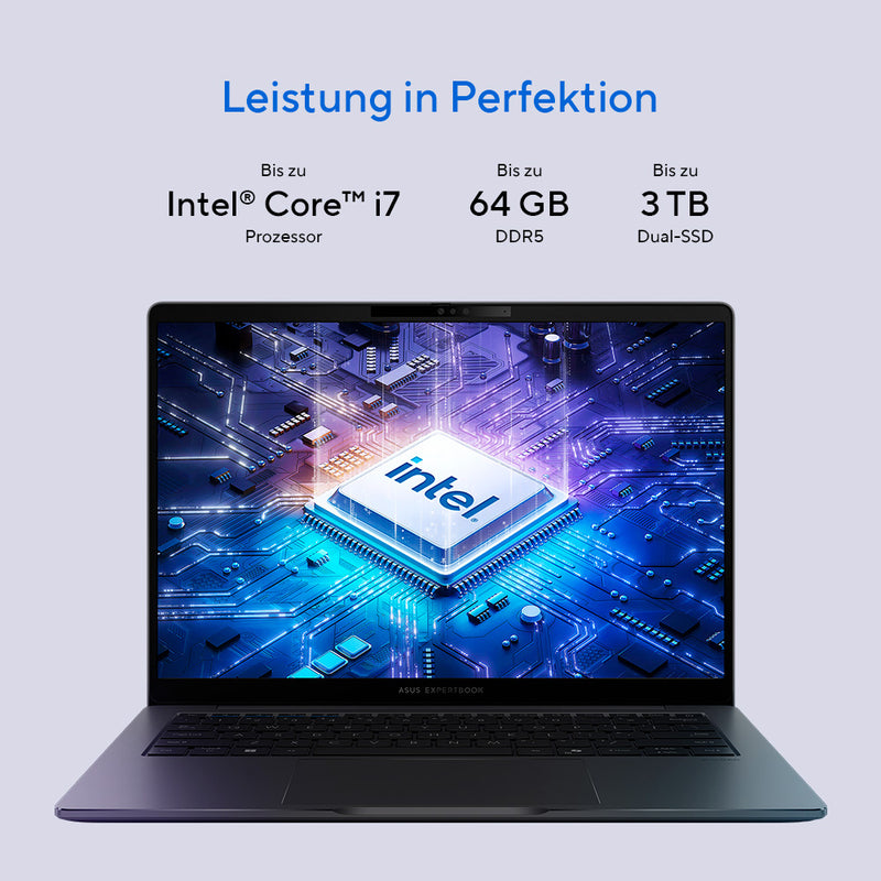 ASUS ExpertBook 14" Laptop – Core i7, 16 GB RAM, 512 GB SSD