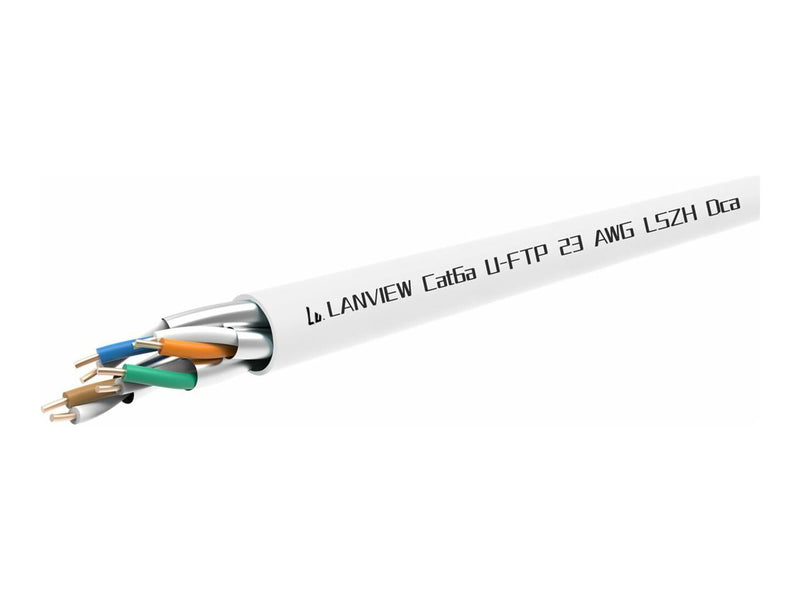 EET Lanview Netzwerkkabel – Cat6a, 305 m, halogenfrei