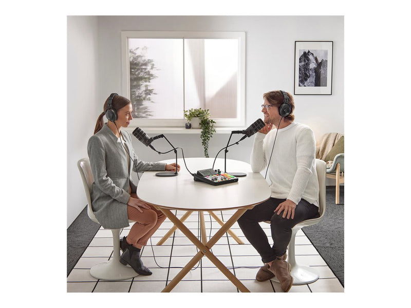 RODE RØDECaster Duo – Podcast Mixer mit WLAN und Bluetooth