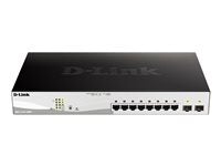D-Link 10-Port Gigabit Switch – Smart, PoE+ Unterstützung