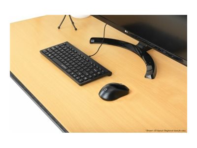 MANHATTAN Slim USB Mini-Tastatur – Kompakt & Praktisch