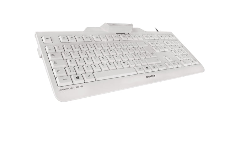 CHERRY USB-Tastatur – Mit Smart Card-Lesegerät, Pan-Nordic Layout