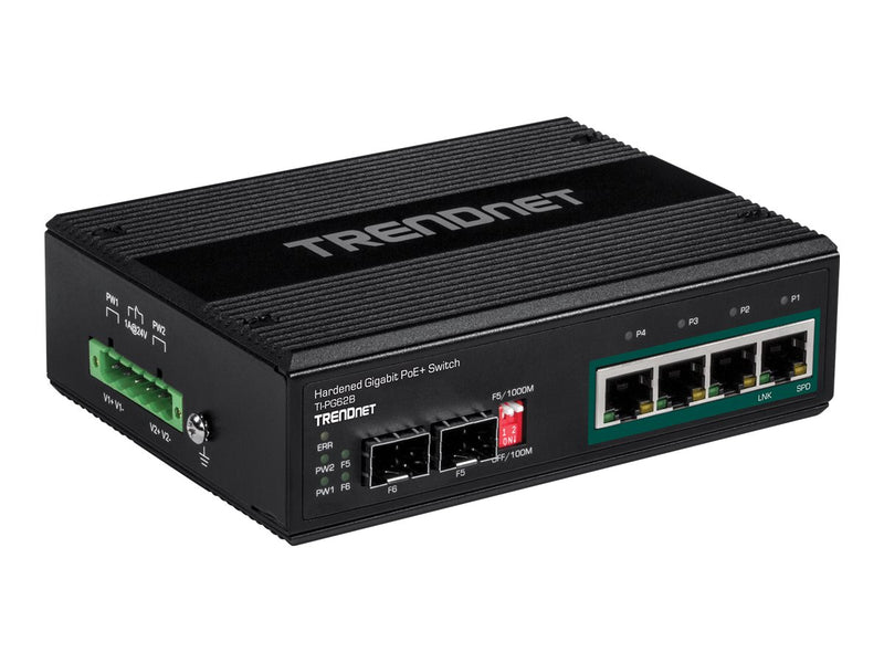 Trendnet 6-Port Switch – Robustes Design für Industrieanwendungen