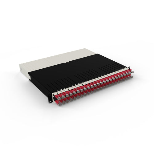 Patchbox Netzwerkkabel – 0,8 m, Cat6a, rot