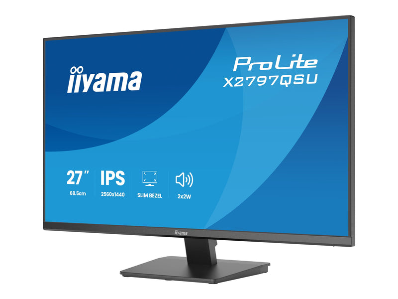 Iiyama 27" Monitor – 2K-Display, flimmerfrei