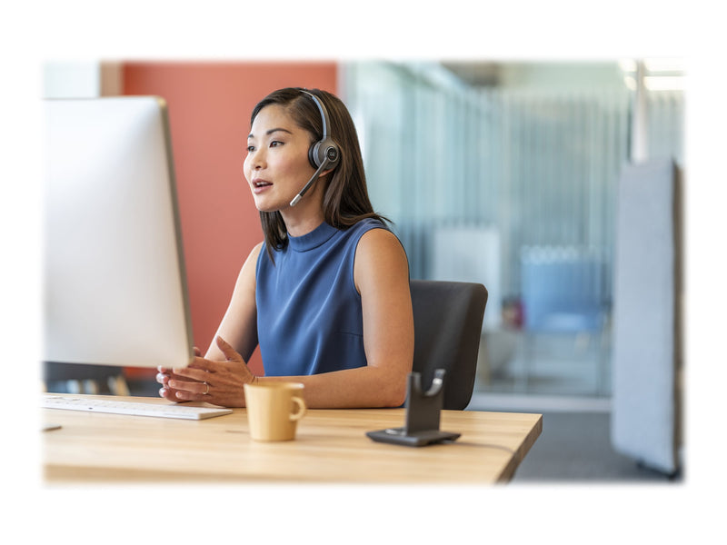 Cisco Kabelloses Headset – DECT-Technologie, ideal für laute Büros